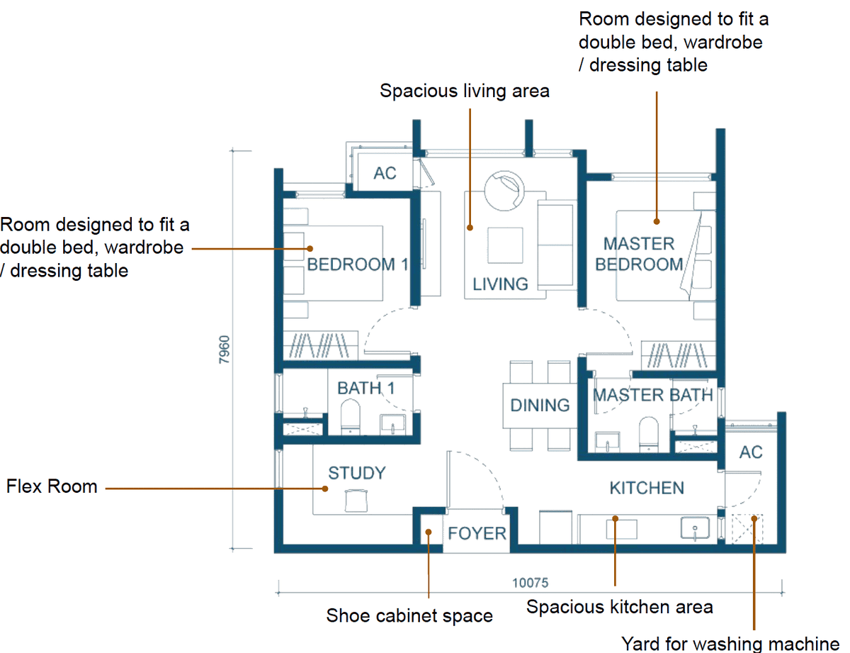 Aricia Type B floor plan
