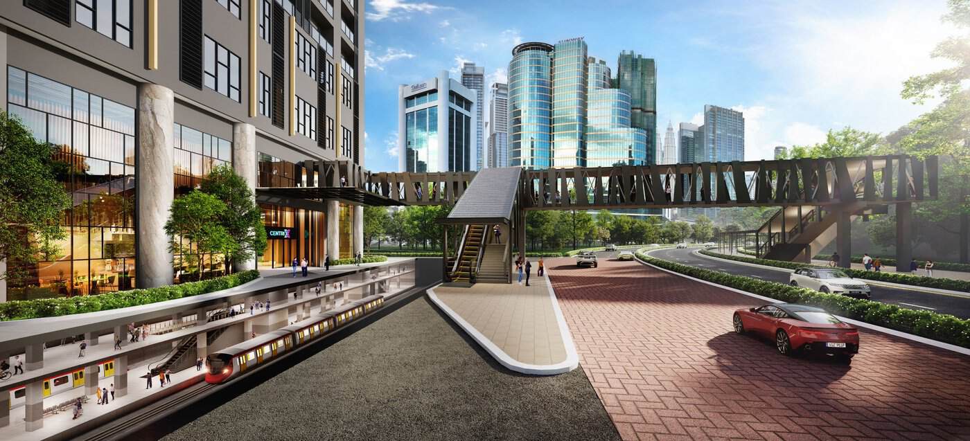 Centrix link to Dang Wangi LRT station