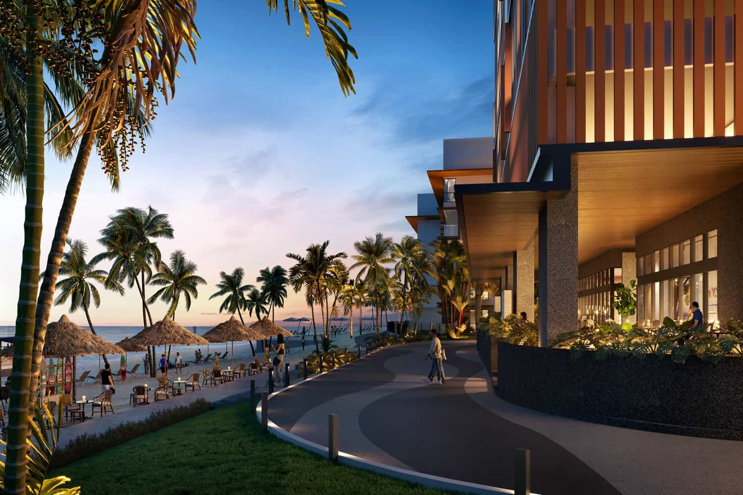 Clarissa beachfront