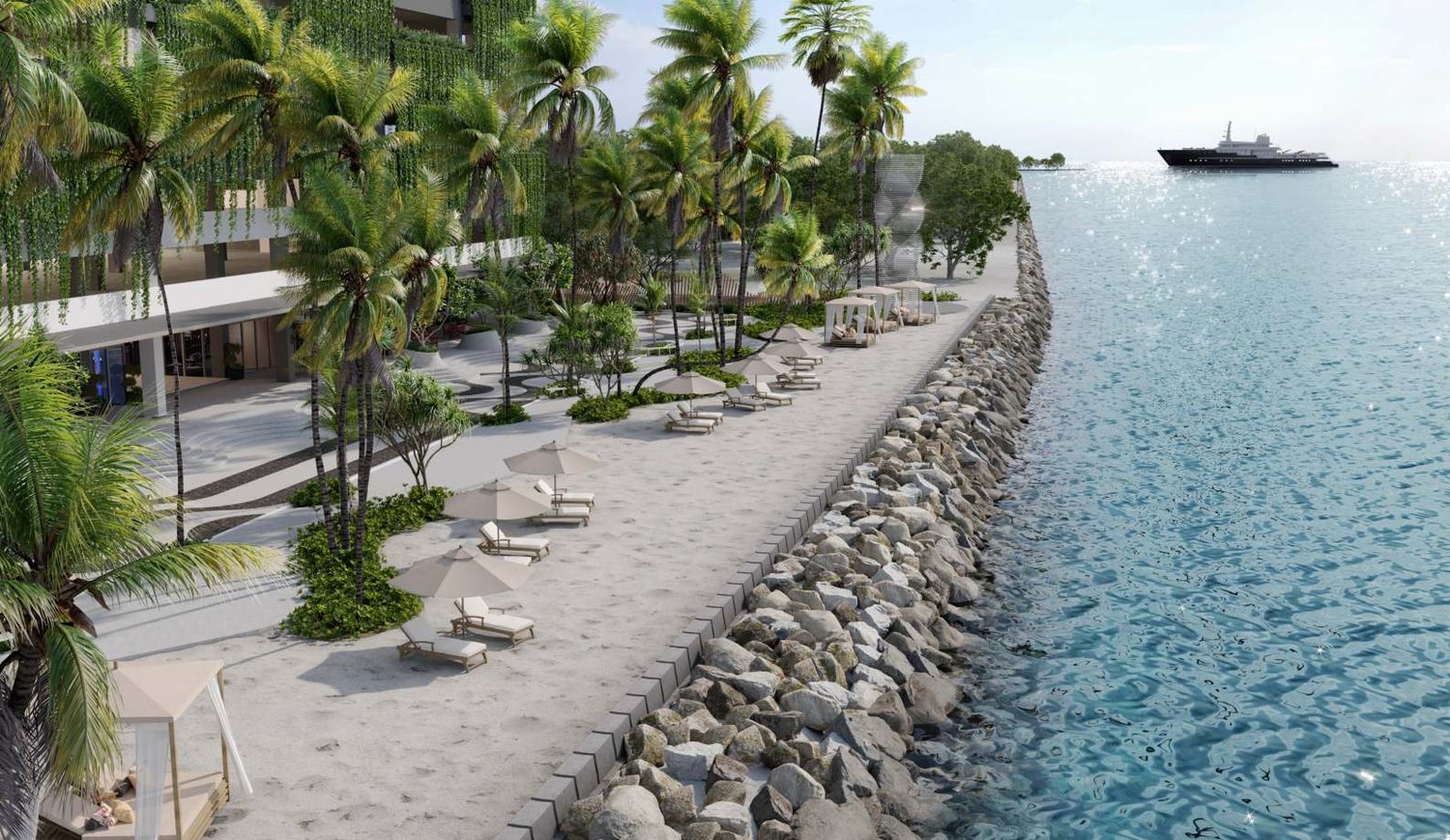Cove Residence beachfront