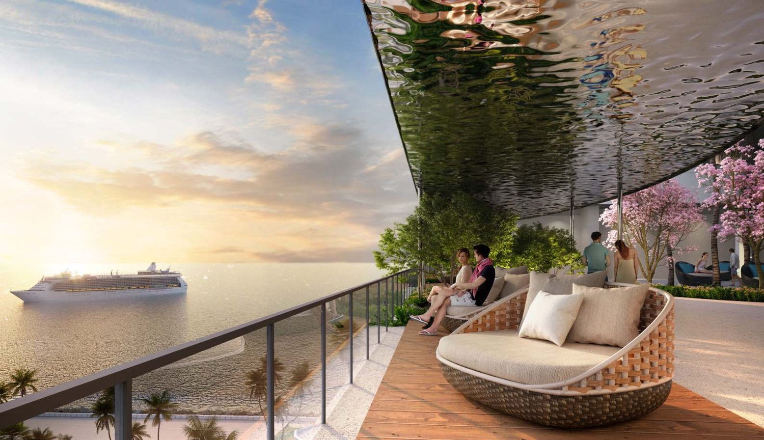 Cove Residence sea view