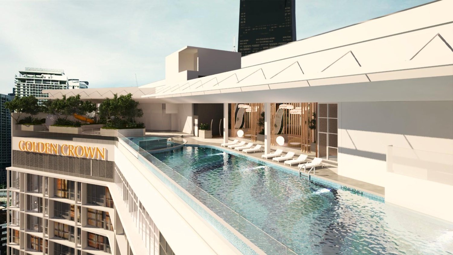 Golden Crown Residence pool