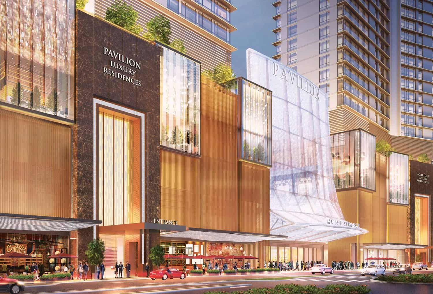 Pavilion Damansara Heights entrance
