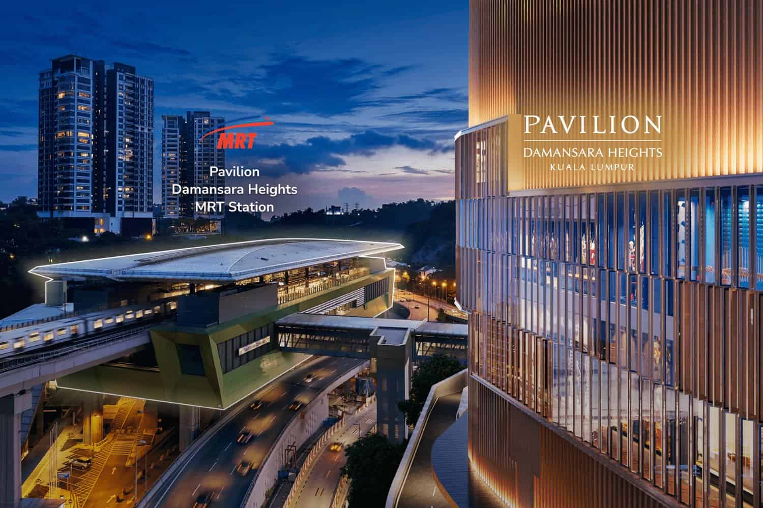 Pavilion Damansara Heights MRT connectivity