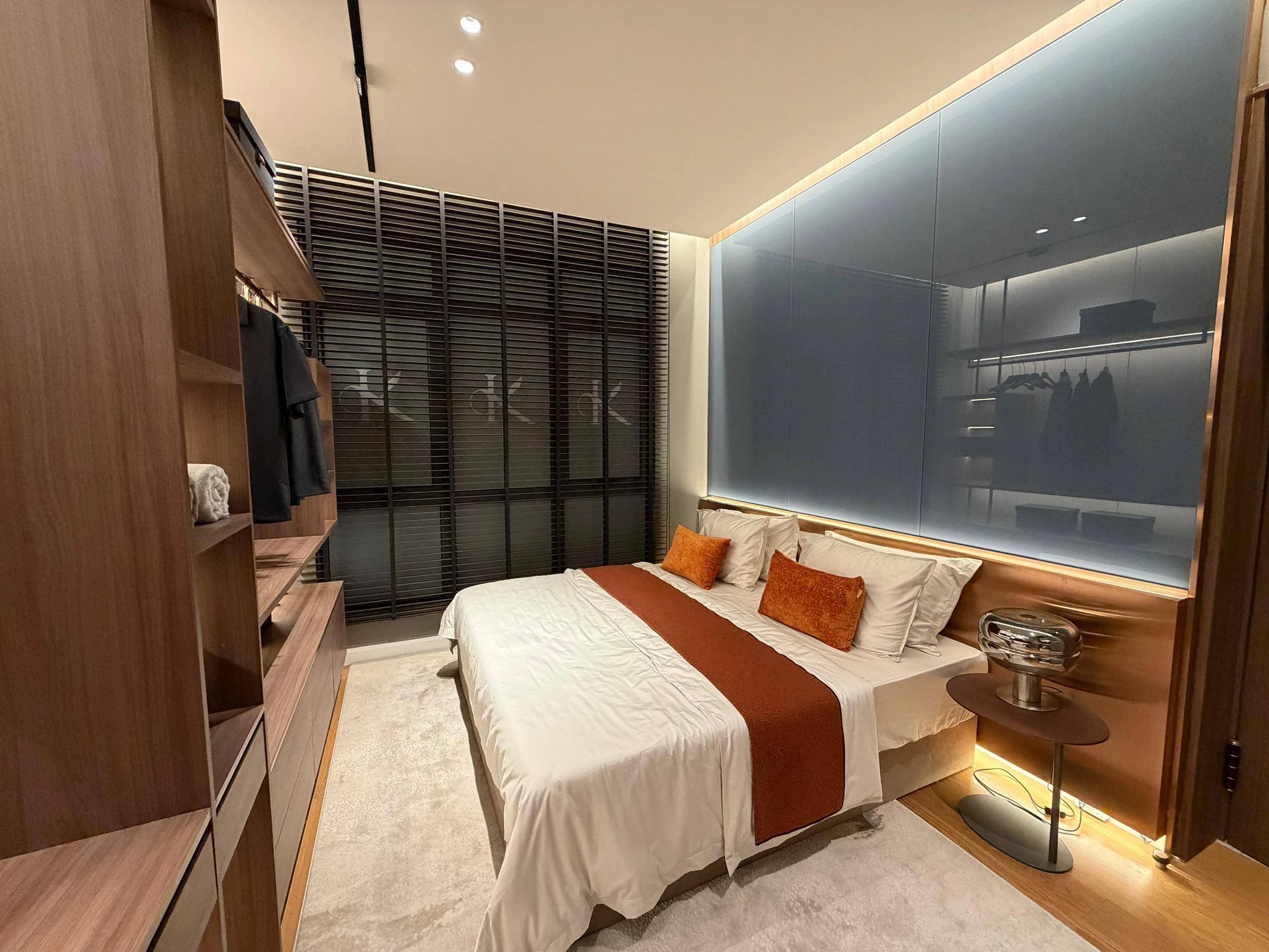 Bedroom in the Khaya Residences Type A show unit