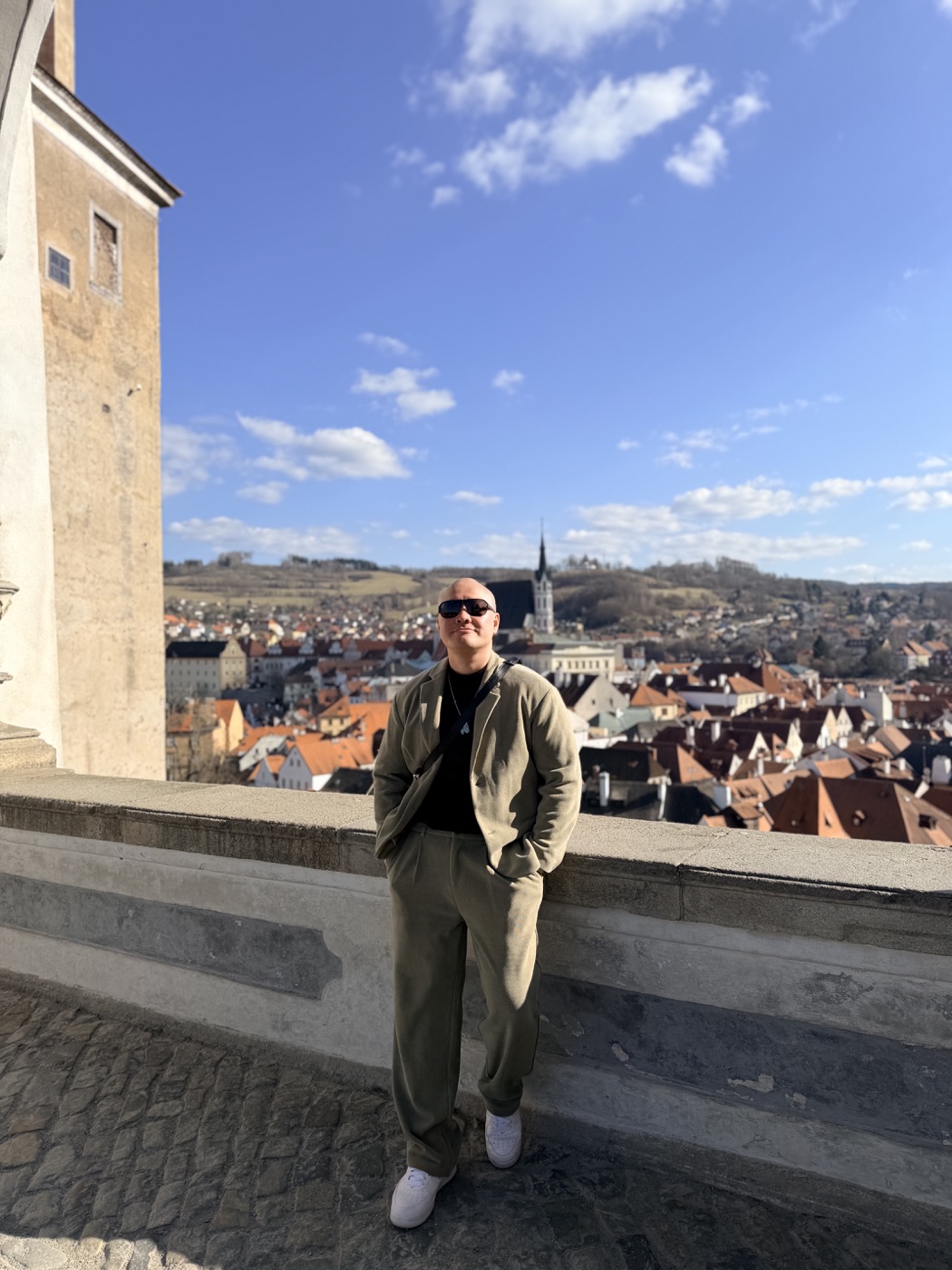 Jacky during a personal trip in the Czech Republic
